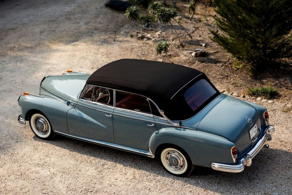 Ella Fitzgerald - 1959 Mercedes-Benz 300D - full drivers side from above