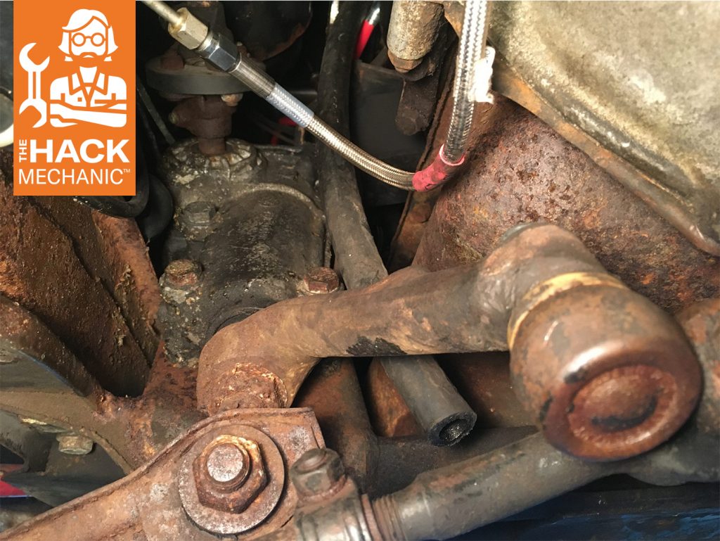 SL500 rusting linkages