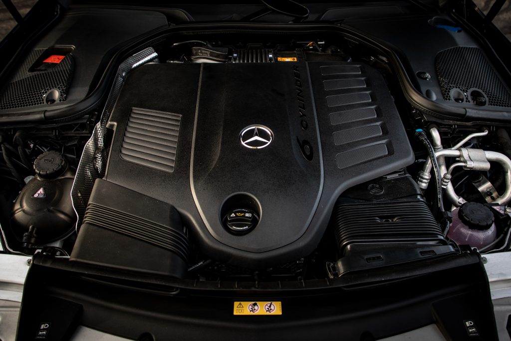 2021 Mercedes Benz E 450 4MATIC engine inline six M256