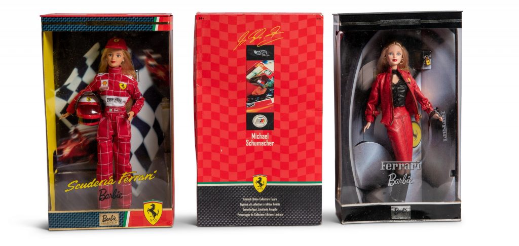 schumacher and barbie dolls