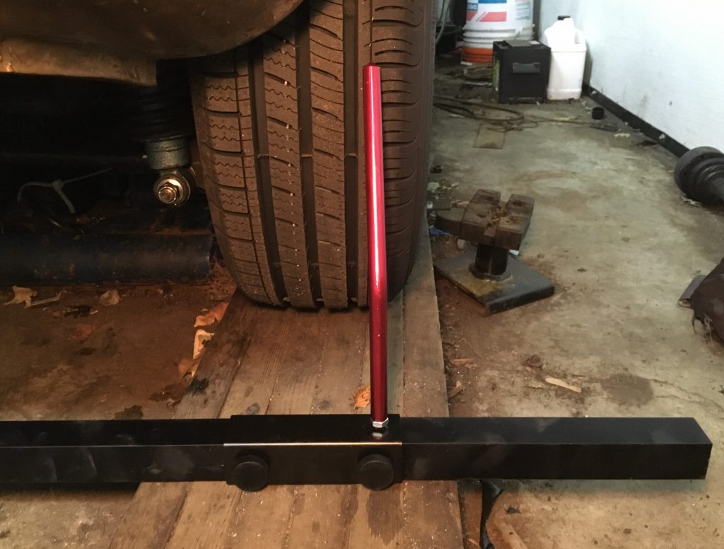 Rob Siegel - Taking another shot at do-it-yourself alignment - Pointer bar