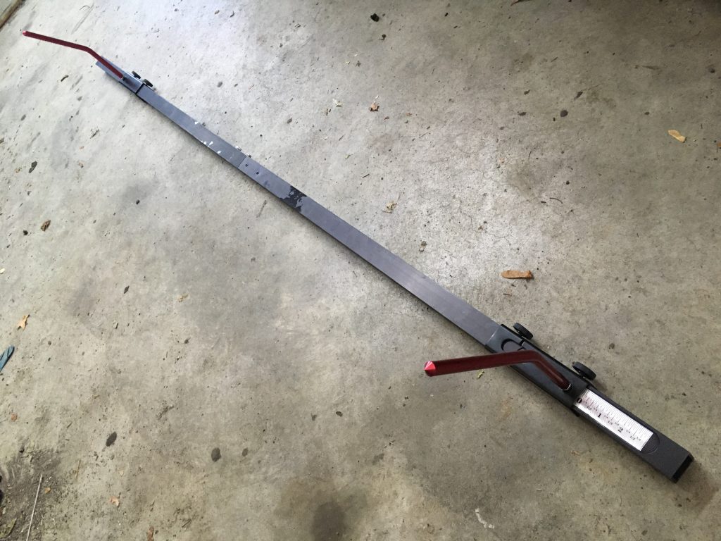 Rob Siegel - Taking another shot at do-it-yourself alignment - Toe pointer bar