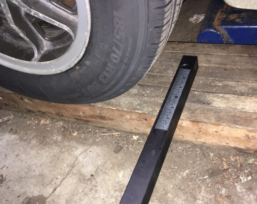 Rob Siegel - Taking another shot at do-it-yourself alignment - Ruler