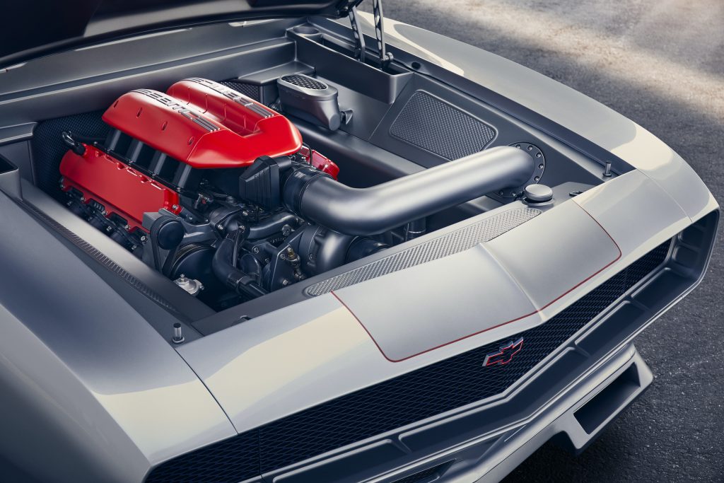 East Bay Muscle Cars 1968 Chevrolet Camaro engine detail
