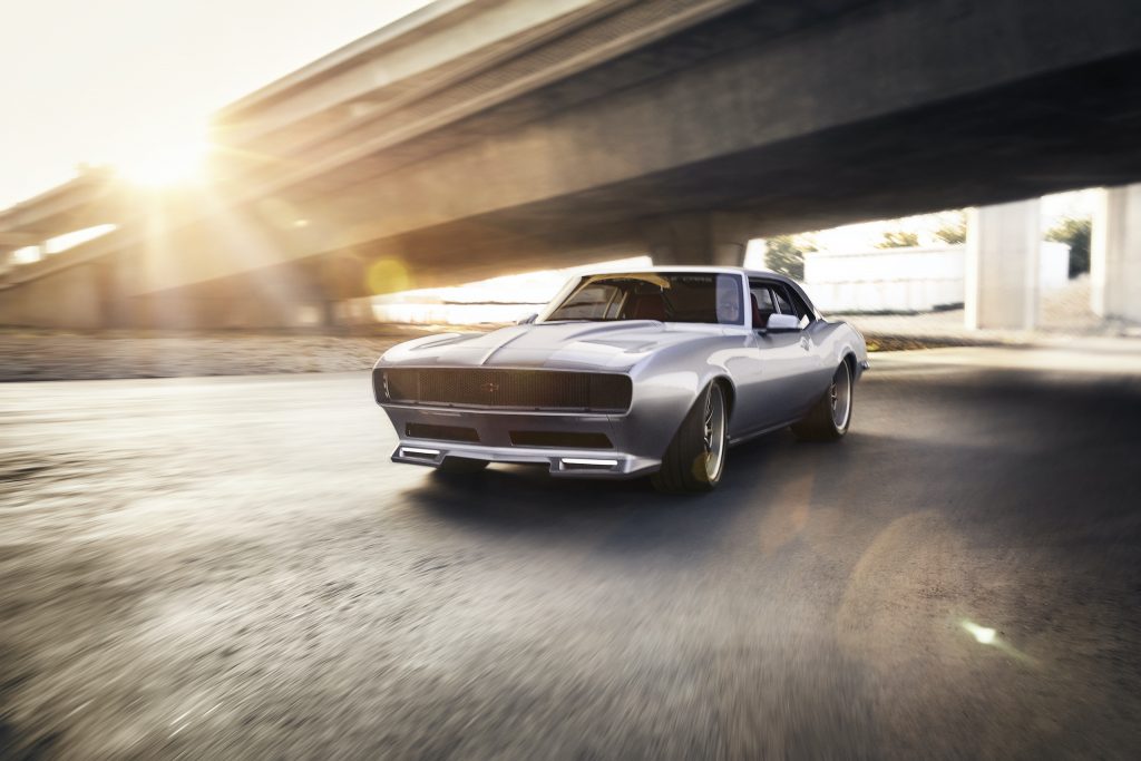 East Bay Muscle Cars 1968 Chevrolet Camaro front three-quarter action