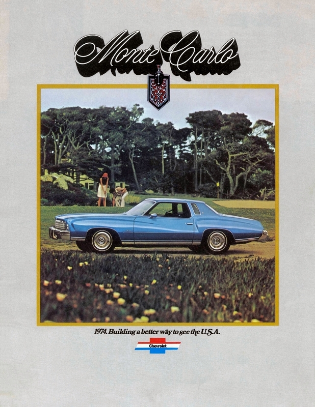 1974 Monte Carlo brochure cover