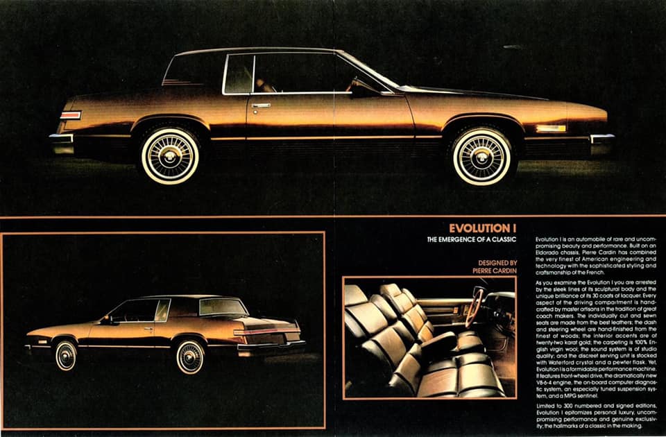 Cadillac Eldorado Pierre Cardin Evolution