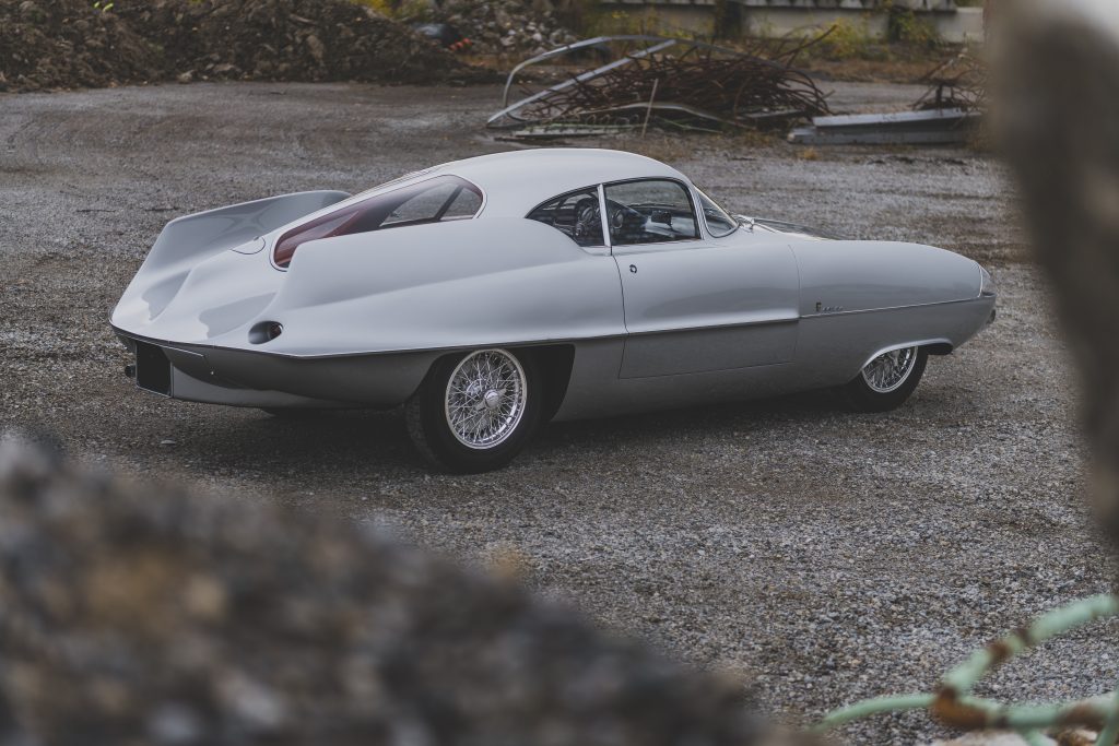 1955 Alfa Romeo Bertone B.A.T 9 rear three-quarter