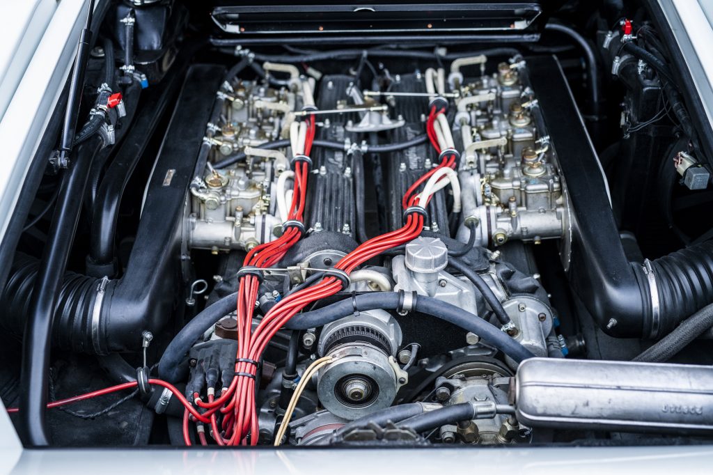 1984 Lamborghini Countach LP500 S by Bertone engine