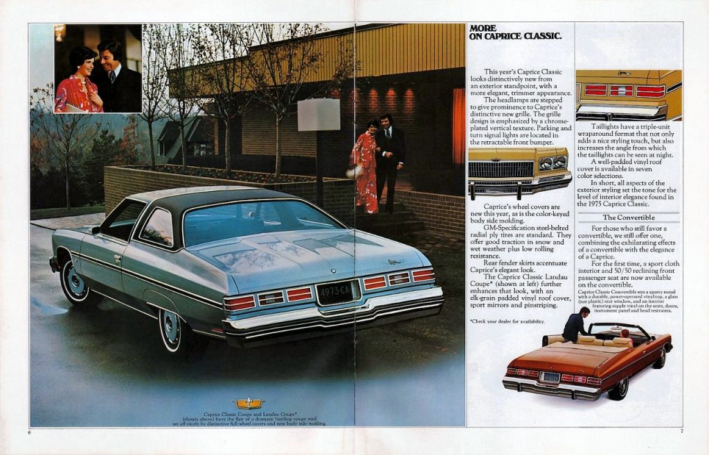 1975 Caprice Landau brochure picture