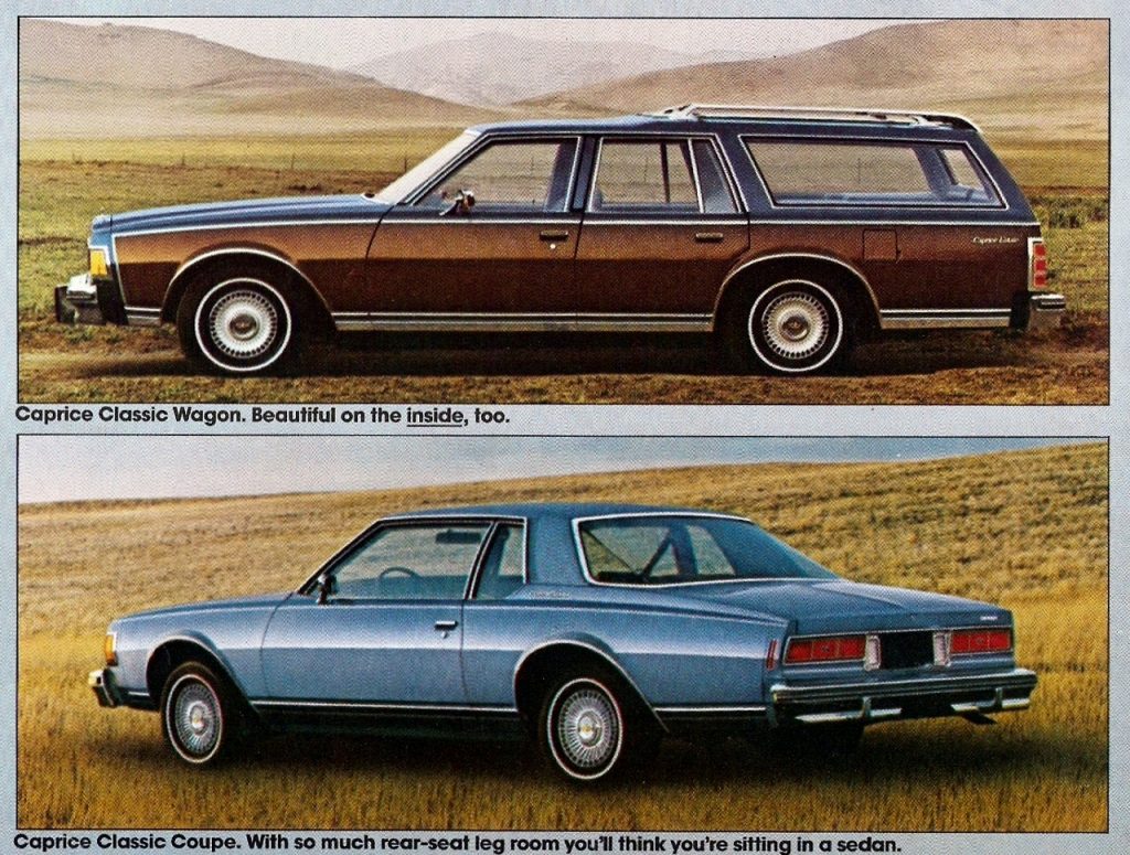 1977 Caprice Estate and coupe