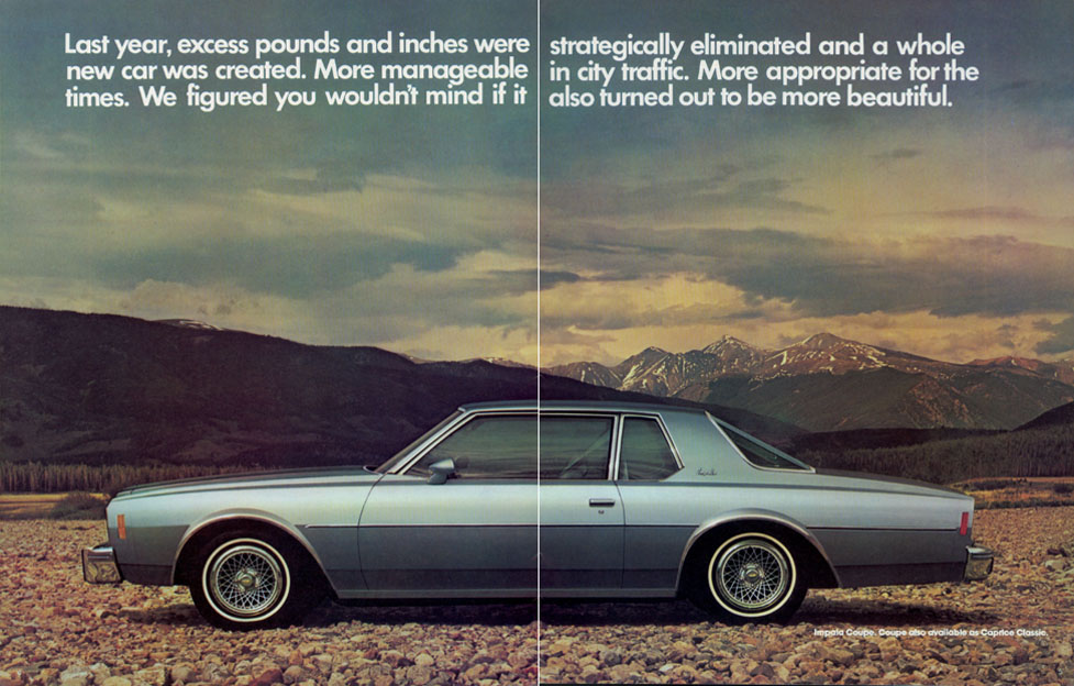 1978 Impala coupe brochure picture