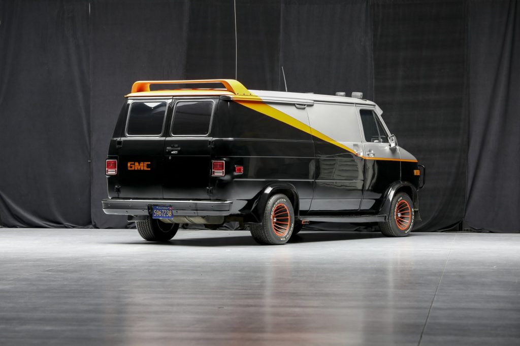 A-Team GMC G-Series 83 Van rear three-quarter