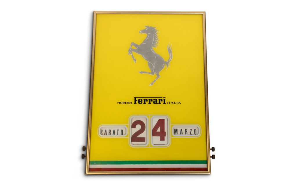 Ferrari Factory Perpetual Calendar Saturday March 24th