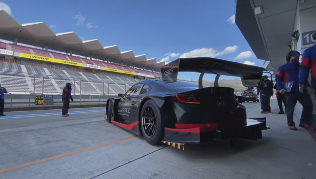 2021 Subaru BRZ GT300 rear three-quarter