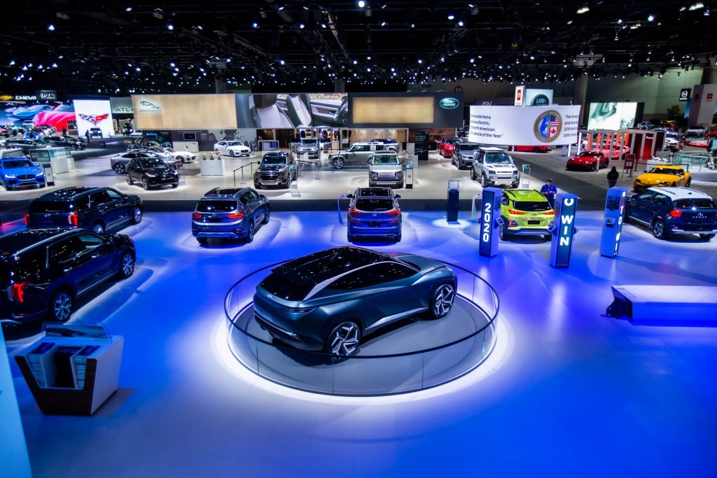 Los Angeles Auto Show Floor 2019
