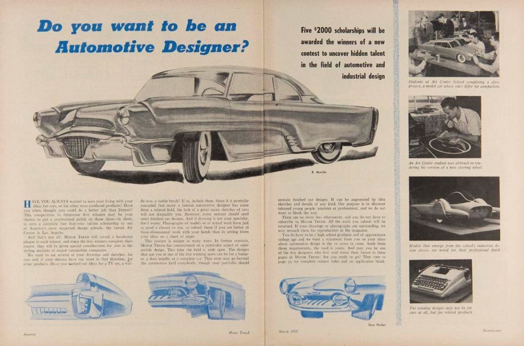 McKinley Thompson - 1953 Motor Trend contest