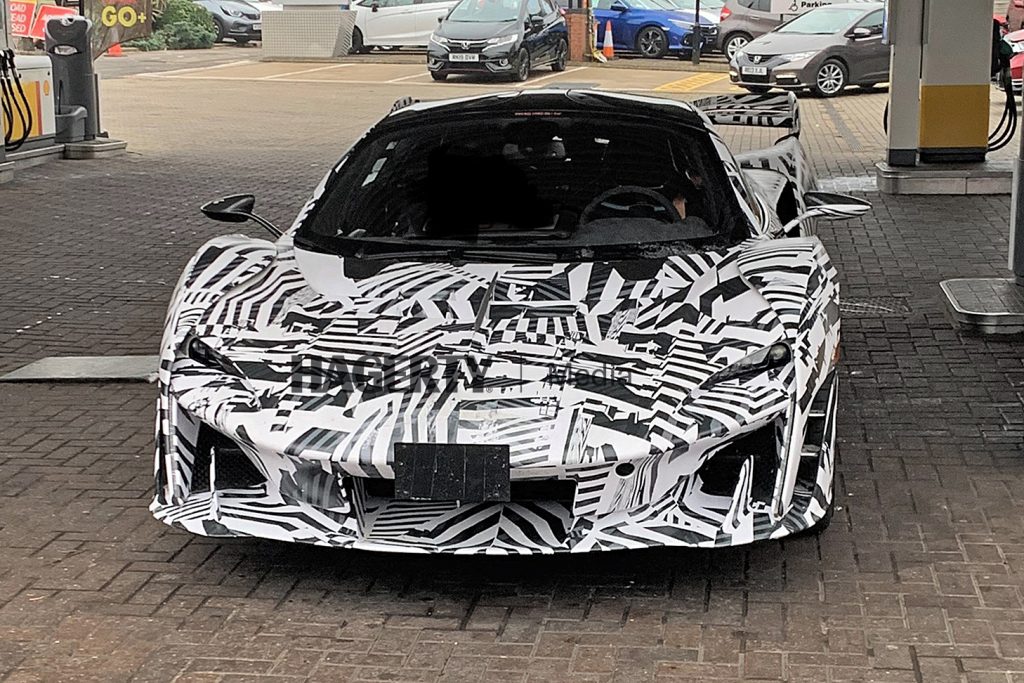 McLaren Sabre spy photo