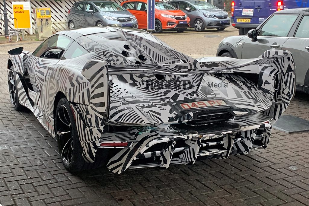 McLaren Sabre spy shot