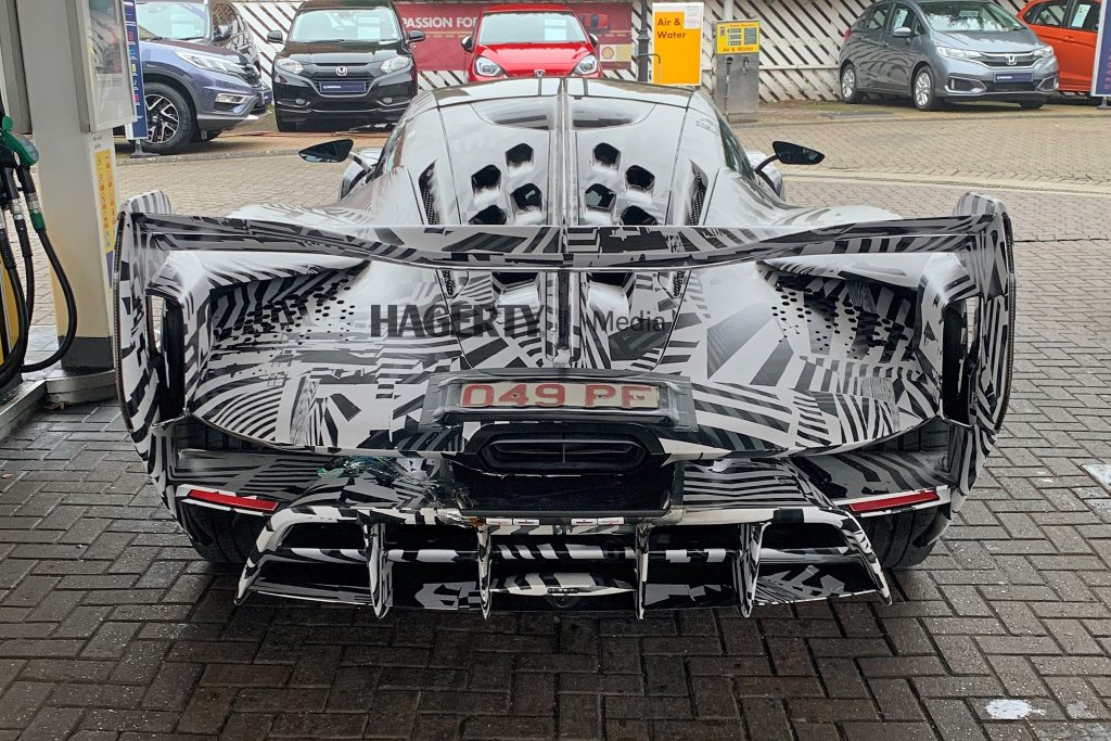 Mclaren Sabre spy photo