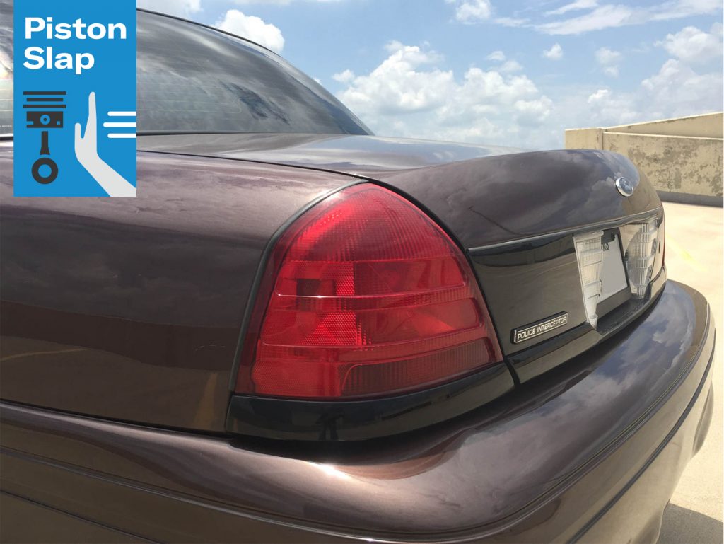 piston slap crown vic interceptor rear light