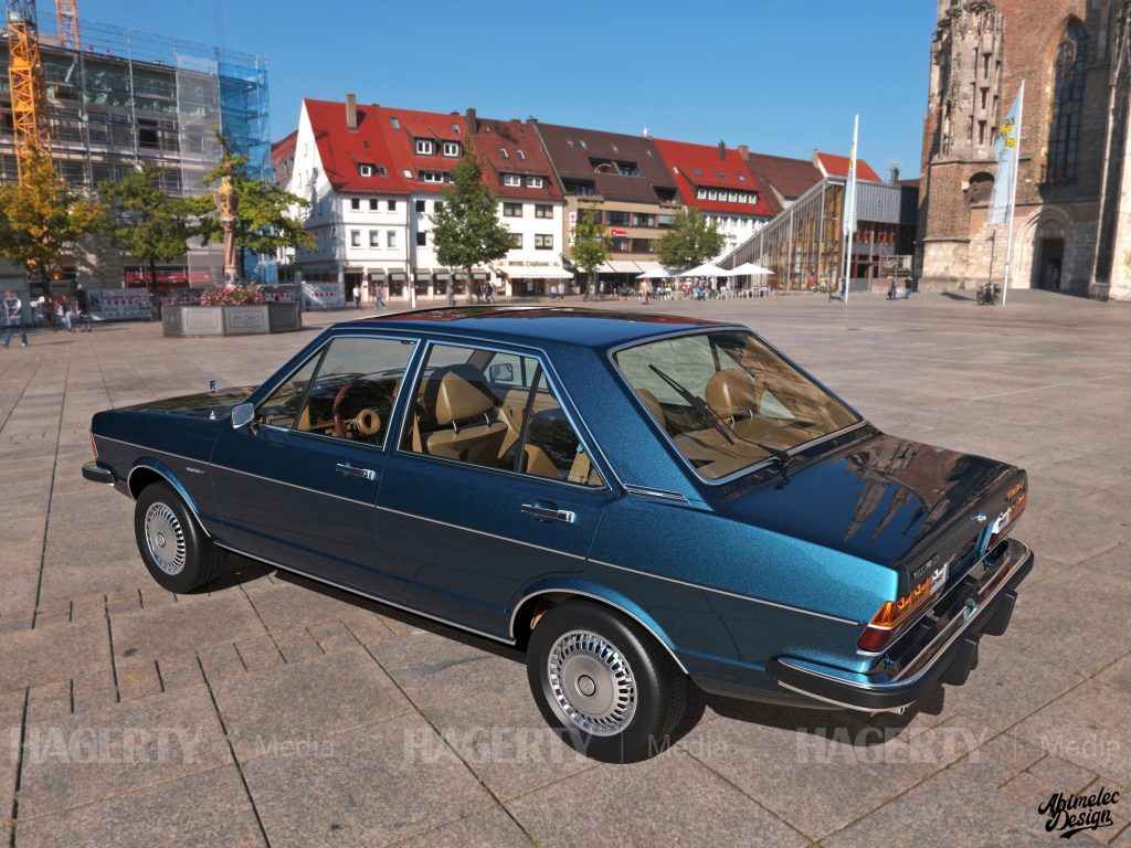 What If VW Phaeton rear three-quarter