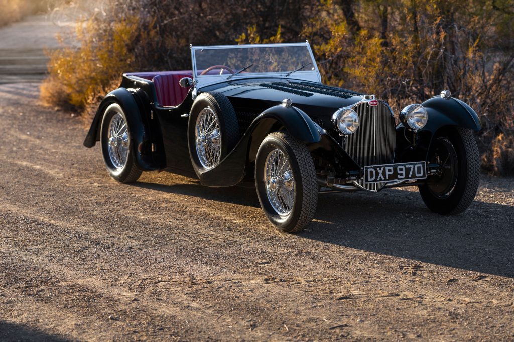 Bugatti Type 57SC front three-quarter