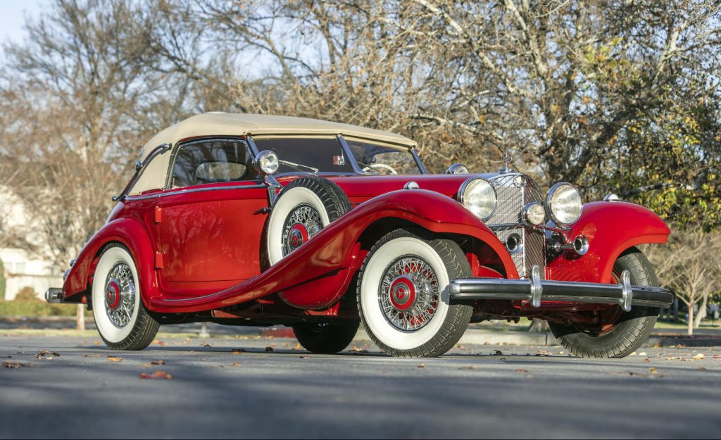 Mercedes-Benz 540K Special Cabriolet front three-quarter
