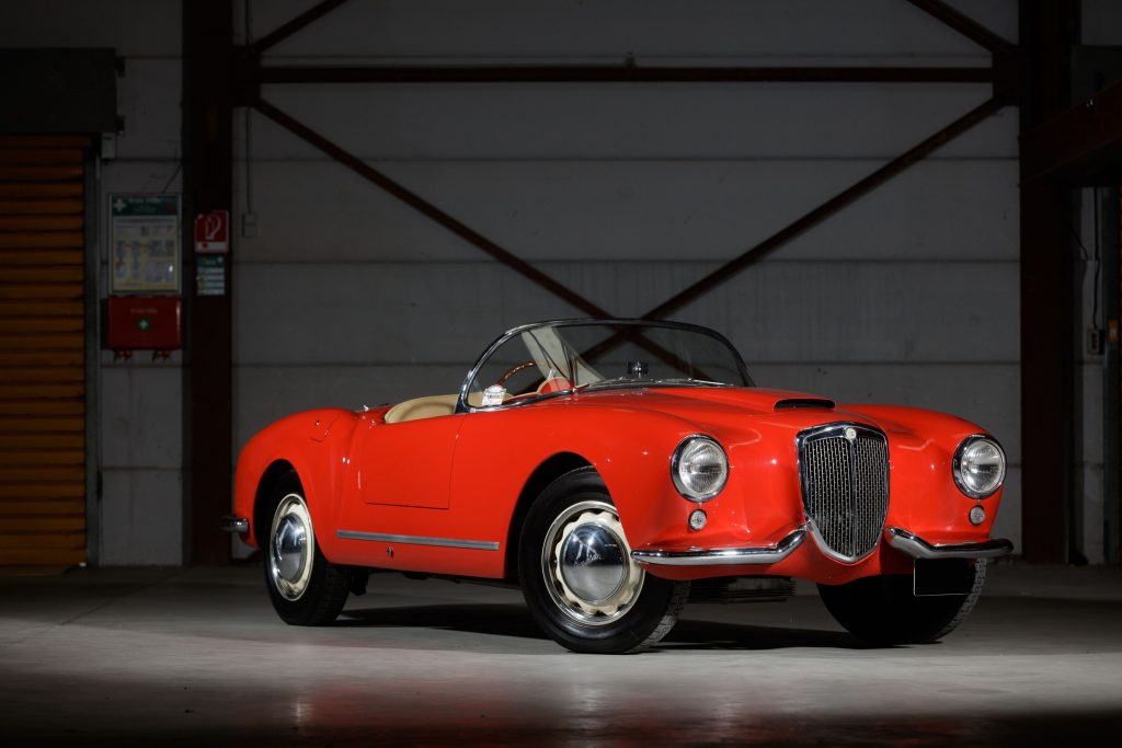 Lancia B24 Spyder America front three-quarter
