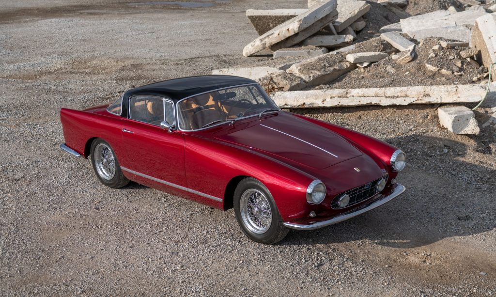 Ferrari 250 GT Alloy Coupe by Boano front three-quarter