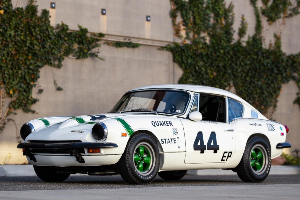 1969 Triumph GT6+ Mk II front three-quarter