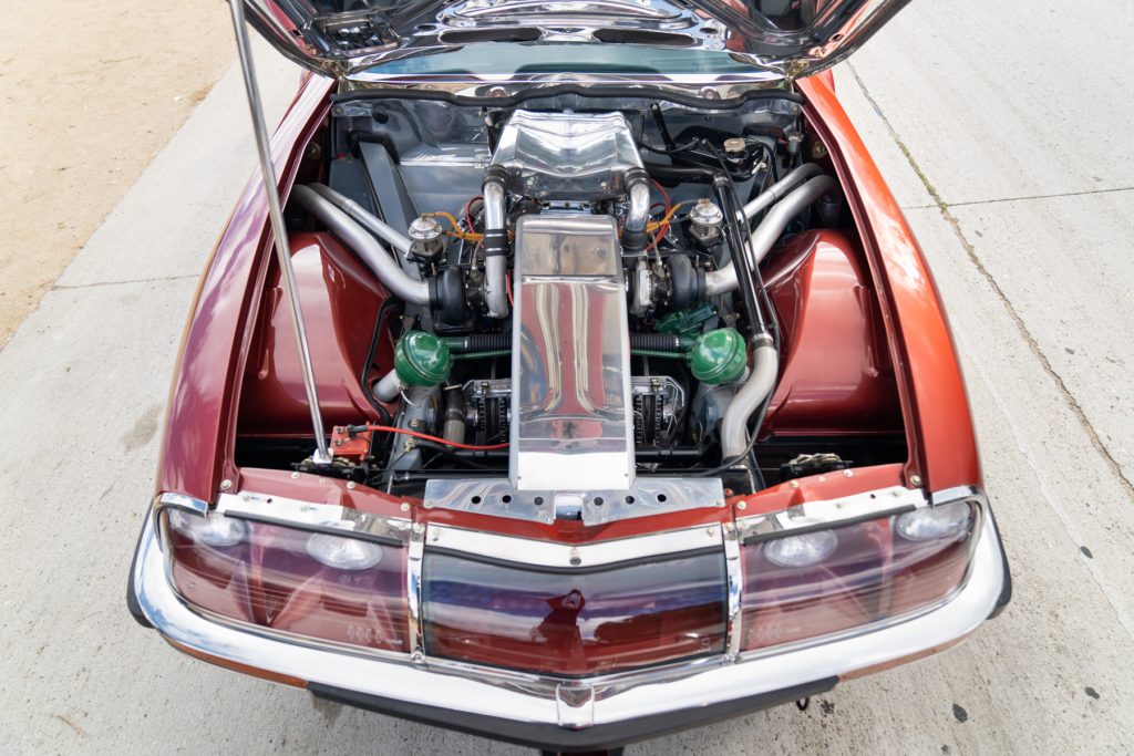 1973 Citroen SM land speed racing rig race engine