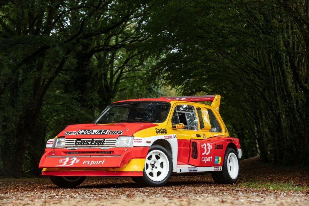 1985 MG Metrol 6R4 front three-quarter