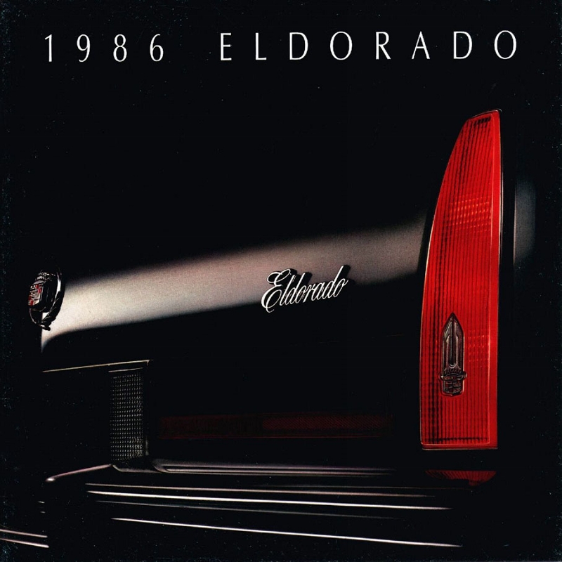 1986 Eldorado brochure