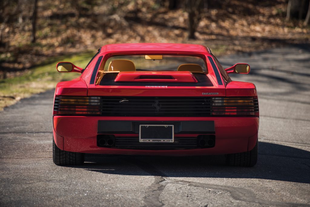 1987 Ferrari Testarossa rear