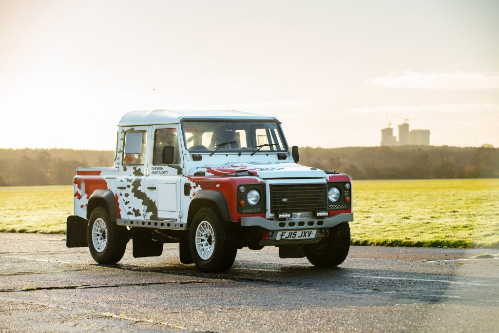 Bowler Pennine V6 110 Prototype front three-quarter