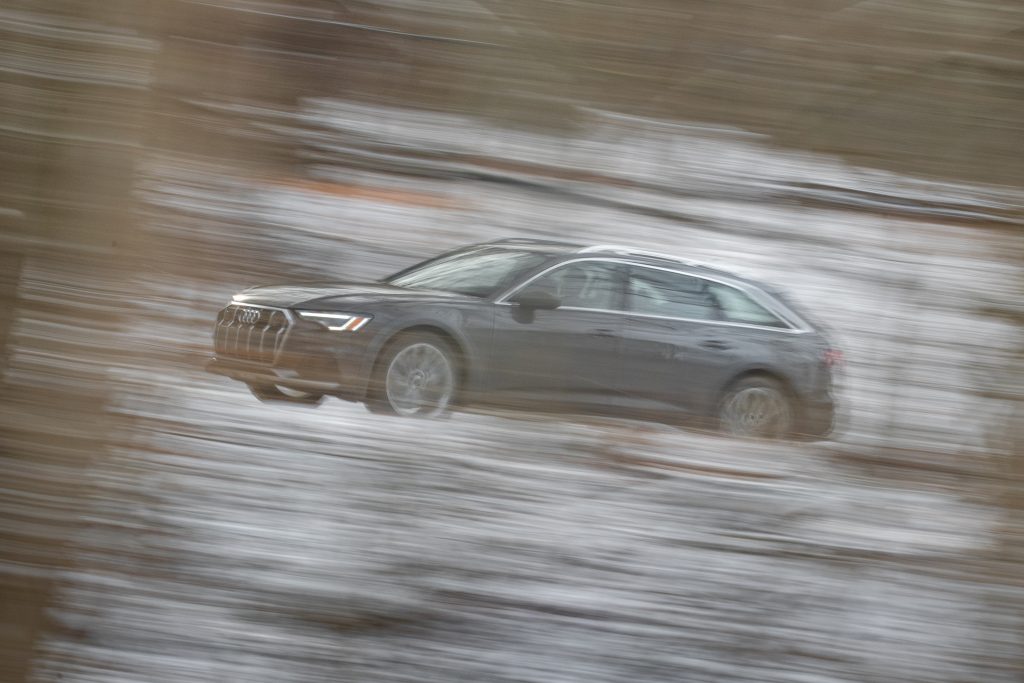 2020 Audi A6 allroad driving side profile
