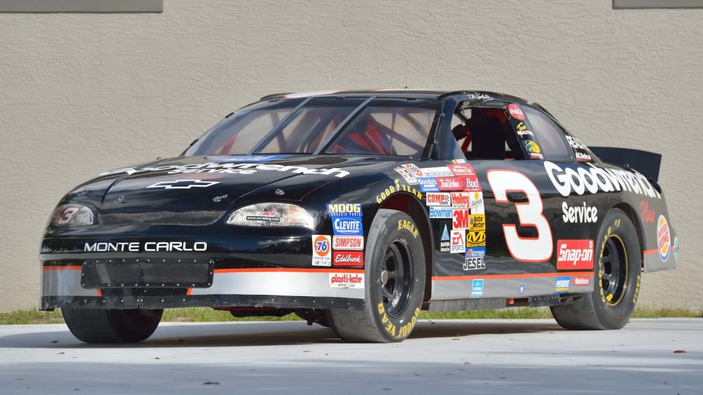 Chevrolet No. 3 Monte Carlo Dale Earnhardt front three-quarter