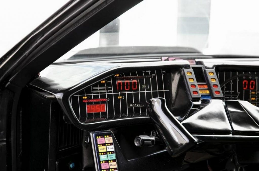 David Hasselhoff Knight Rider Car interior dash