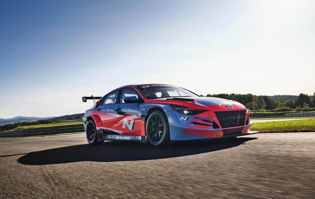 Hyundai Elantra N TCR front