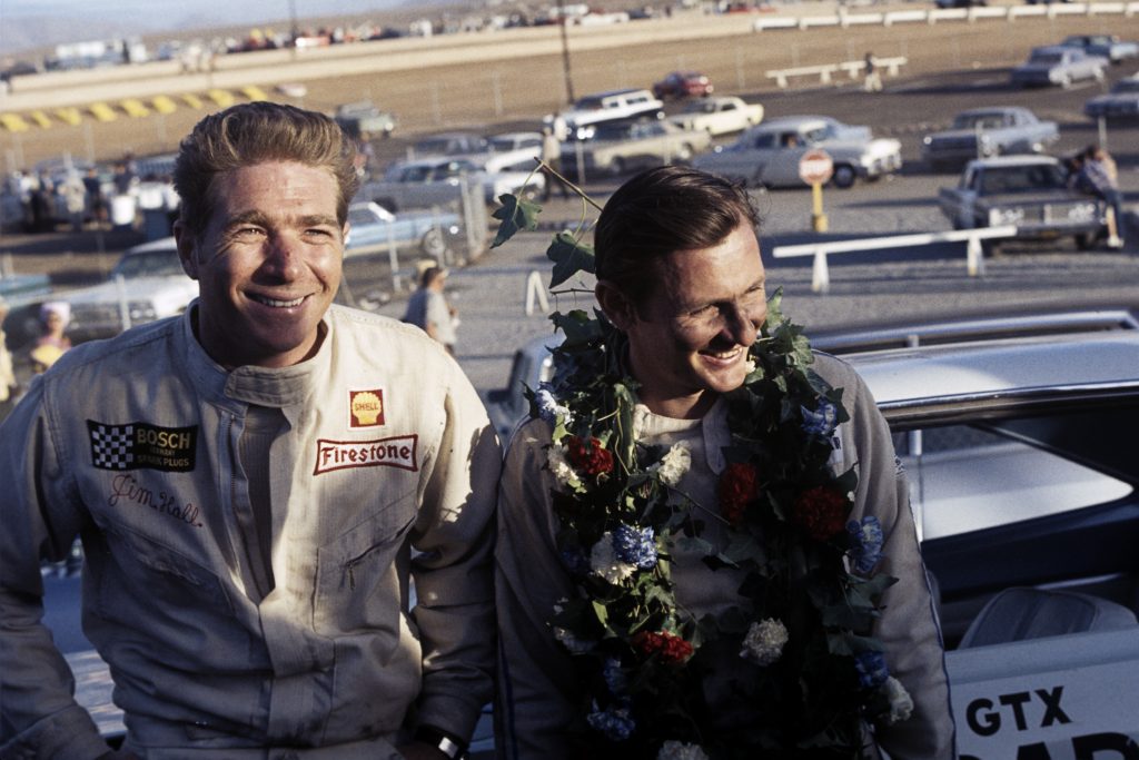 Jim Hall and Bruce McLaren