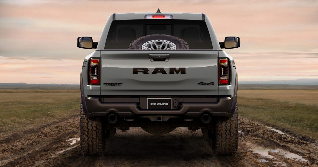 2021 Ram 1500 TRX Launch Edition rear view
