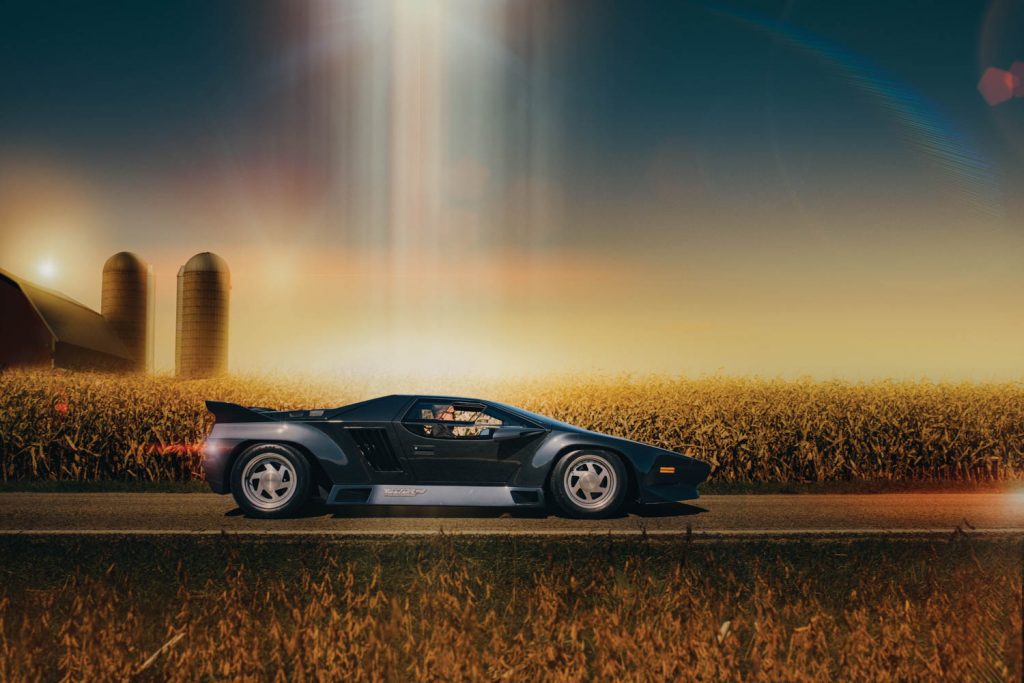 vector car side profile