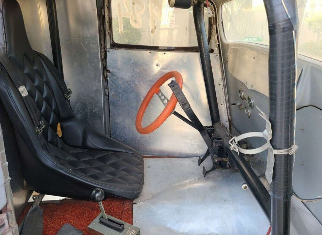 1936 Willys gasser pickup interior