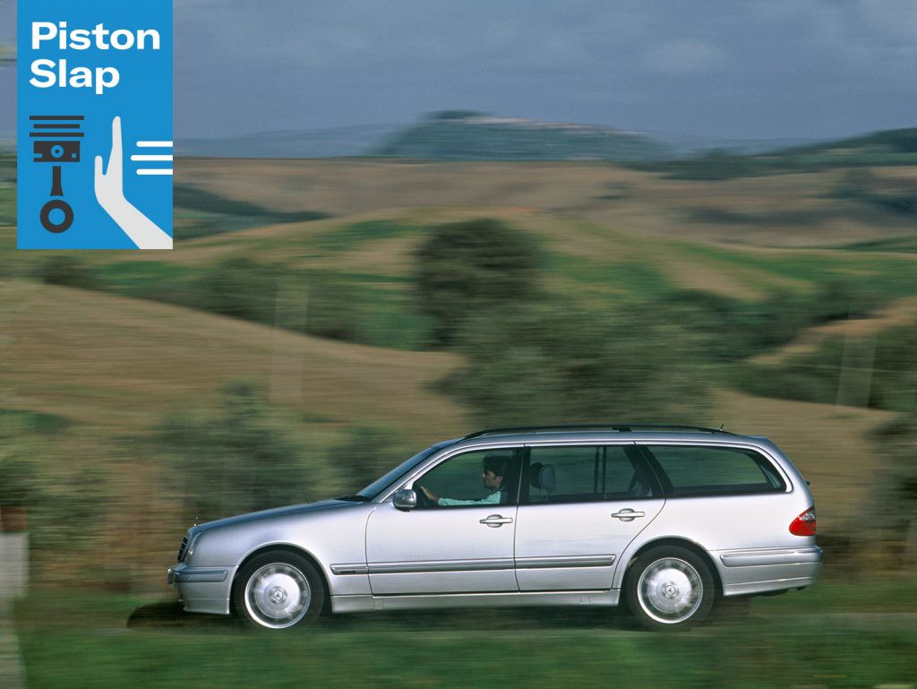 piston slap mercedes e 320 wagon