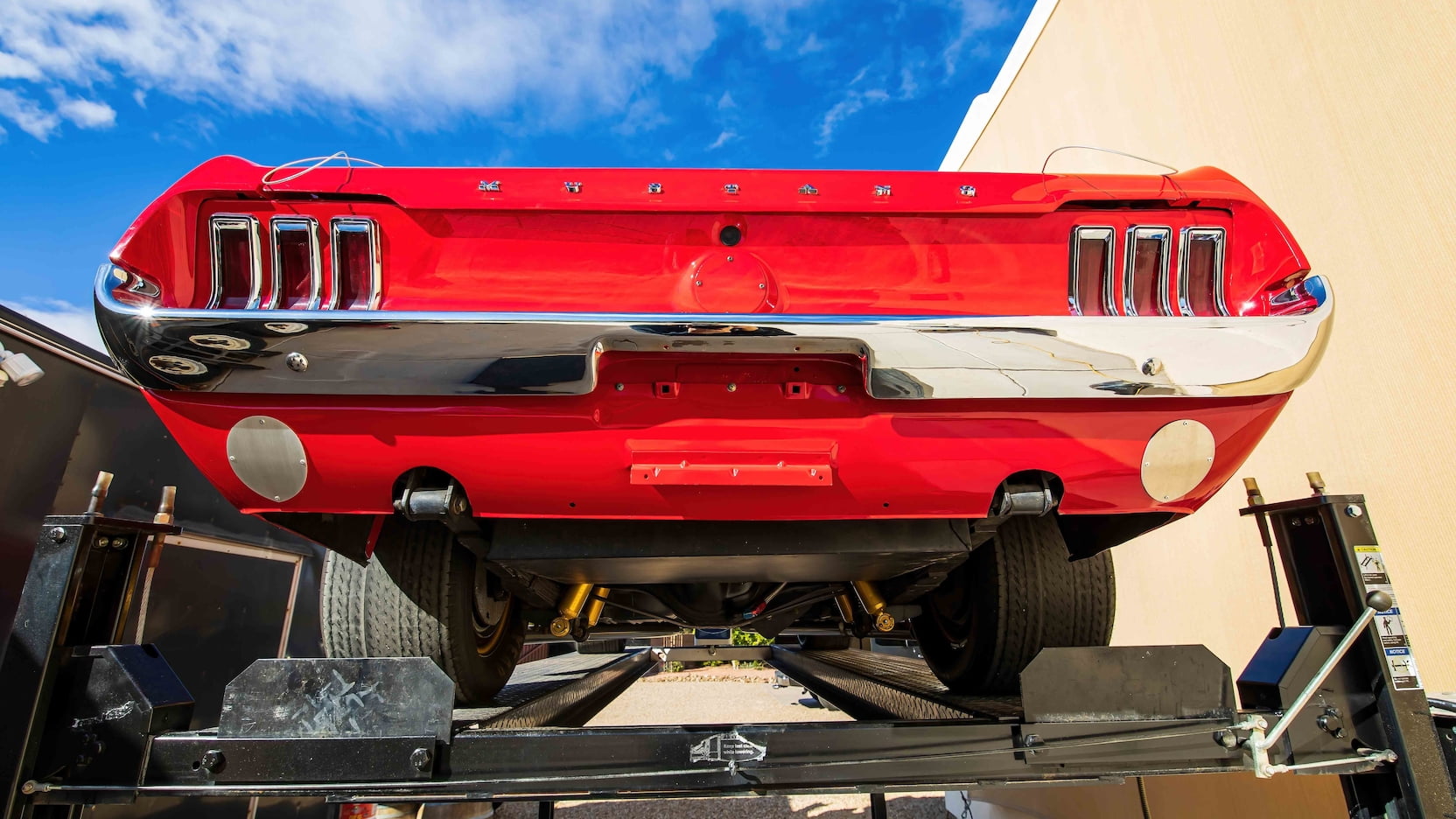 1967 Ford Mustang Holman-Moody Racer rear