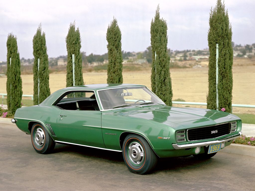 1969 Camaro RS Rally Green