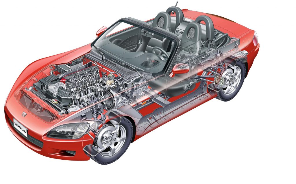2000 S2000 Roadster Cutaway