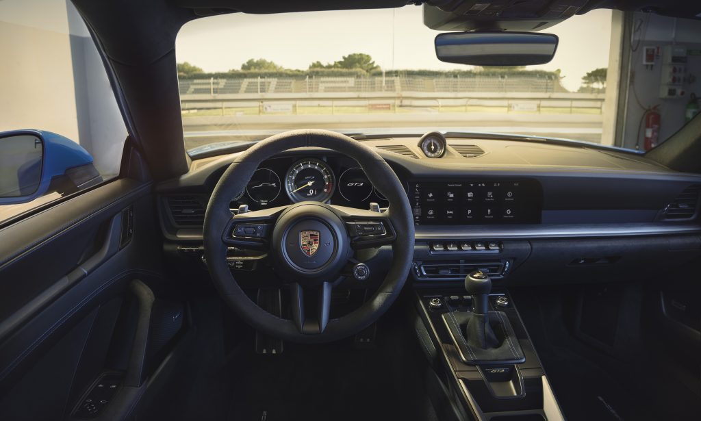 2022 Porsche 911 GT3 interior wheel