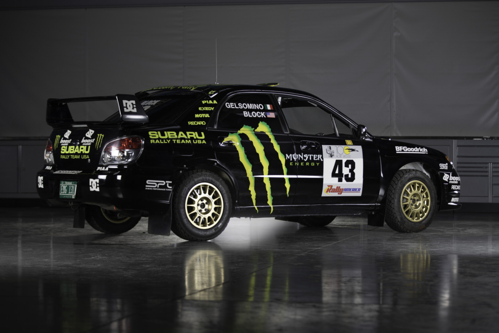 Ken Block WRX STI for sale rear three quarter
